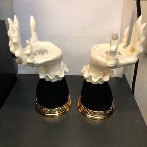 Witches hand candle holder (Pair)from bath and body